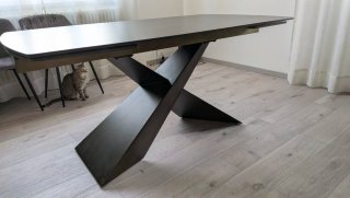 Tavolo da pranzo ALLUNGABILE design moderno marmo