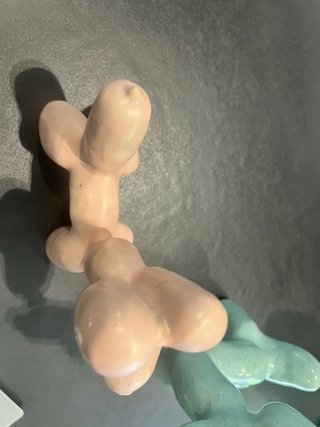 Cerámica estilo Koons Perro Balloon