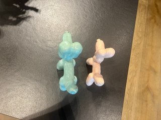 Cerámica estilo Koons Perro Balloon