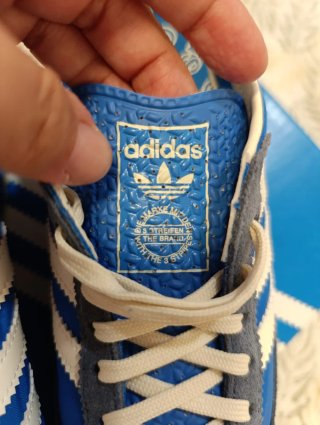 Zapatillas Adidas Mujer Azul y Blanco 38-2/3