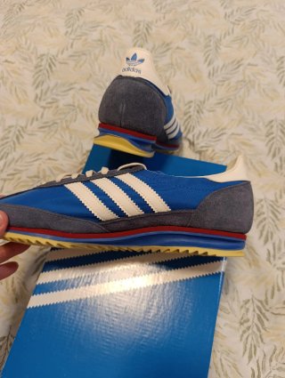Zapatillas Adidas Mujer Azul y Blanco 38-2/3