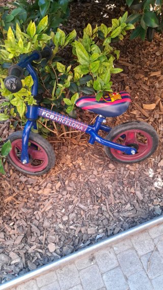 Bicicleta sin pedales FC Barcelona