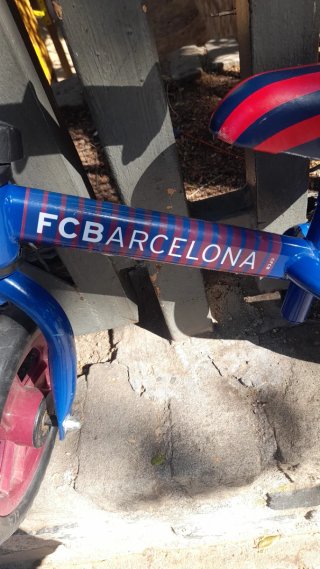 Bicicleta sin pedales FC Barcelona