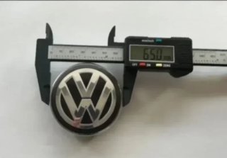 TAPAS BUJE RUEDA LLANTA VOLKSWAGEN 65MM 5G0601171