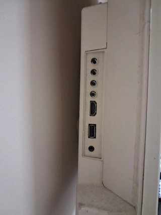 Televisor Grundig Beige y Negro