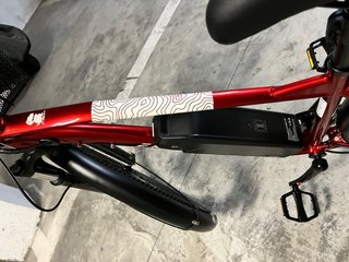 Bicicleta Eléctrica Motorad Roja NUEVA