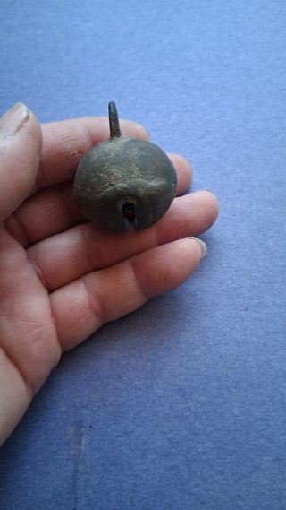 Cascabel romano antiguo