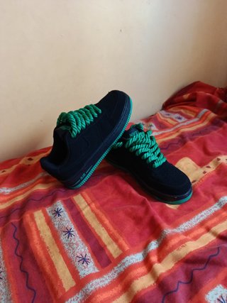 Zapatillas Nike Azul y Verde