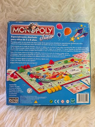 Monopoly Junior Juego de Mesa Hasbro Parker