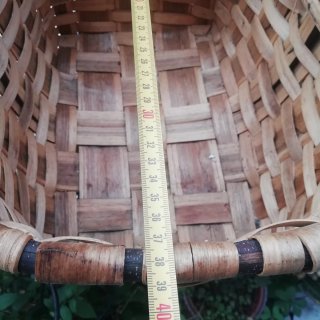 Cesta artesanal mimbre (avellano)  Regalo cestilo