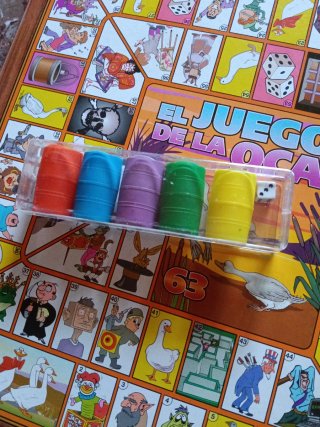 Juego Parchís y Oca Fournier