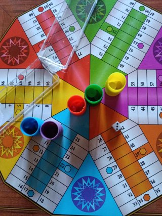 Juego Parchís y Oca Fournier