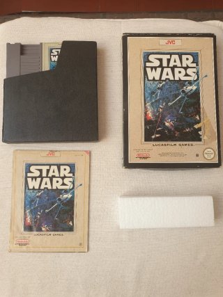 Star Wars Nintendo pal B esp NES JVC Lucasfilm