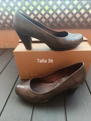 Zapatos Wonders Talla 36 Marrones