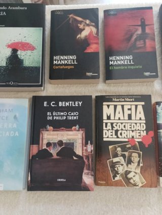 Novela negra, terror, políciaca, Mafia, narrativa