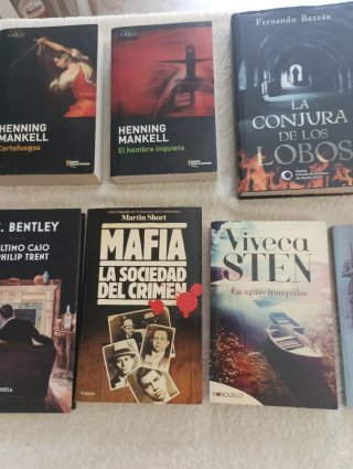 Novela negra, terror, políciaca, Mafia, narrativa