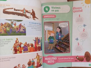 Religión Católica, 6 Primaria, Edén, Revuela