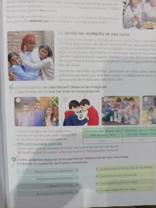 Religión Católica, 6 Primaria, Edén, Revuela