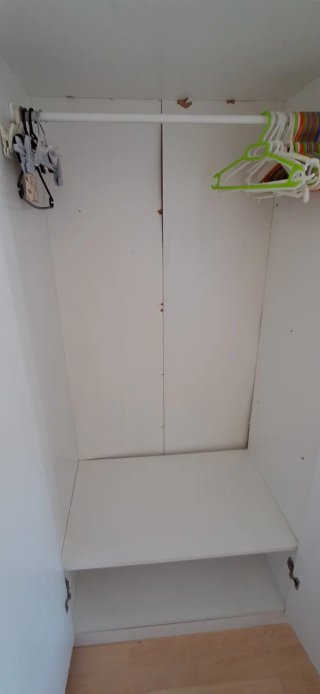 Armarios de tres puertas, 2 unidades