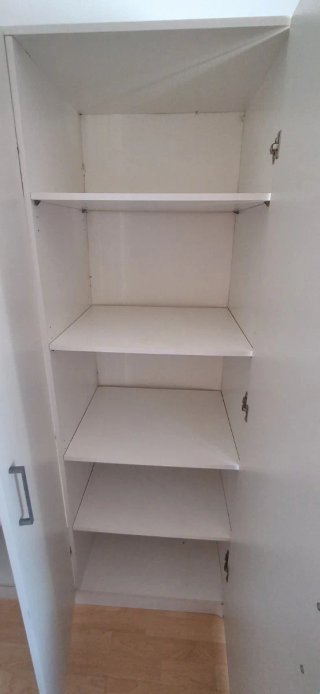 Armarios de tres puertas, 2 unidades