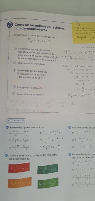 Matemáticas, 1 ESO