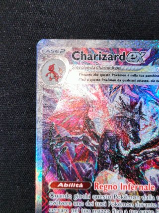 Carta Pokémon Charizard EX Teracristal 234/091 Ita