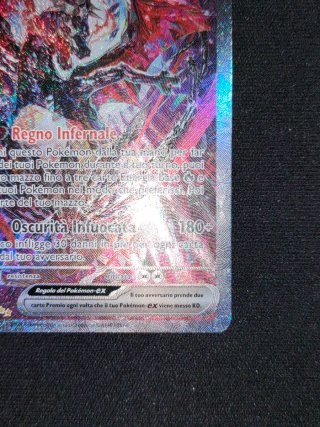 Carta Pokémon Charizard EX Teracristal 234/091 Ita