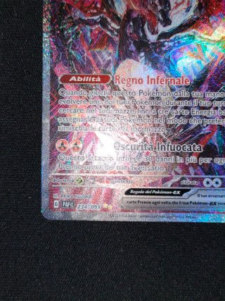 Carta Pokémon Charizard EX Teracristal 234/091 Ita