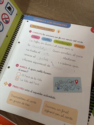 Llengua catalana sons i lletres, 1 Primària, Pr...