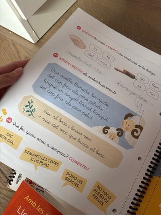 Llengua catalana sons i lletres, 1 Primària, Pr...