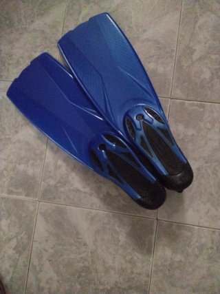 Aletas de buceo Aqua Lung Marlin azul talla 36/37