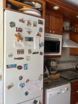 Muebles de cocina madera y cristal