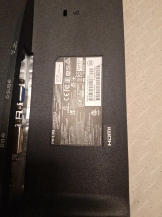 Monitor Philips Negro