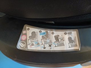 Silla para coche grupo 0 giratoria