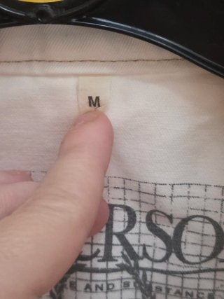 Giubbino jeans bianco donna