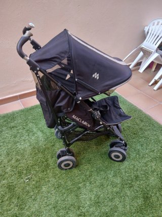 Carrito Maclaren Negro