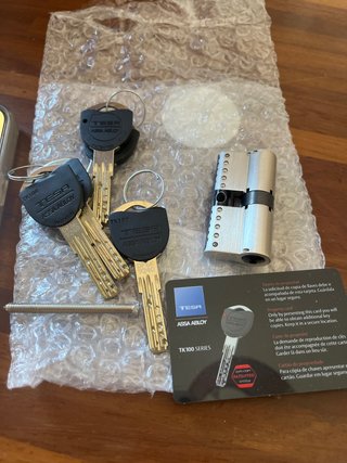 Cilindro de seguridad TESA TK100