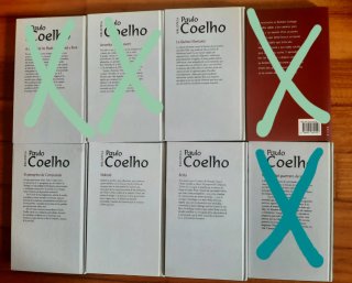 Libros de Paulo Coelho (tapa dura)