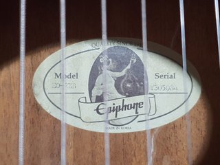 Epiphone Orville EO-2EB Guitarra Acústica