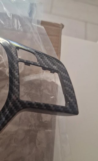 Cornice volante carbon look Mercedes
