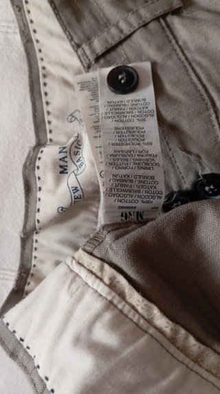 Pantalón corto camel