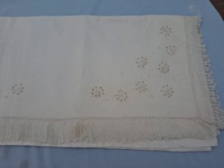 Juego de cama antiguo. Nuevo