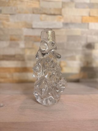 Pareja de lámparas de cristal