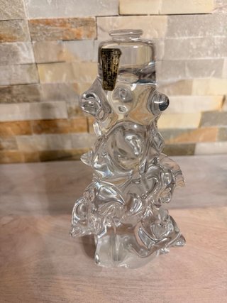 Pareja de lámparas de cristal