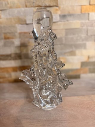Pareja de lámparas de cristal