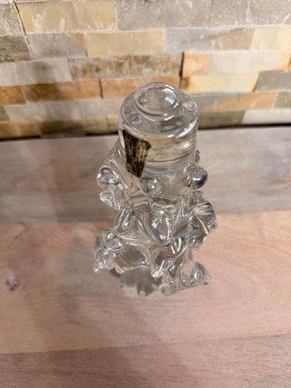 Pareja de lámparas de cristal