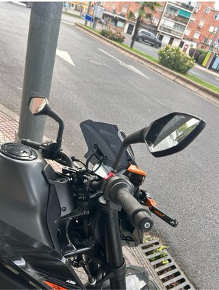 KTM 790 DUKE L Negra/Naranja
