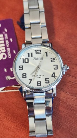 Reloj acero chica o niños nuevo.