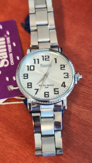 Reloj acero chica o niños nuevo.