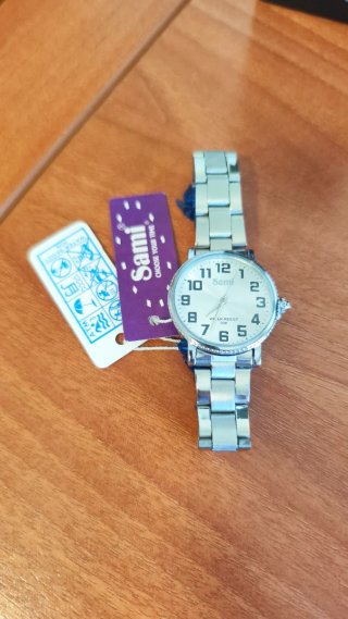 Reloj acero chica o niños nuevo.